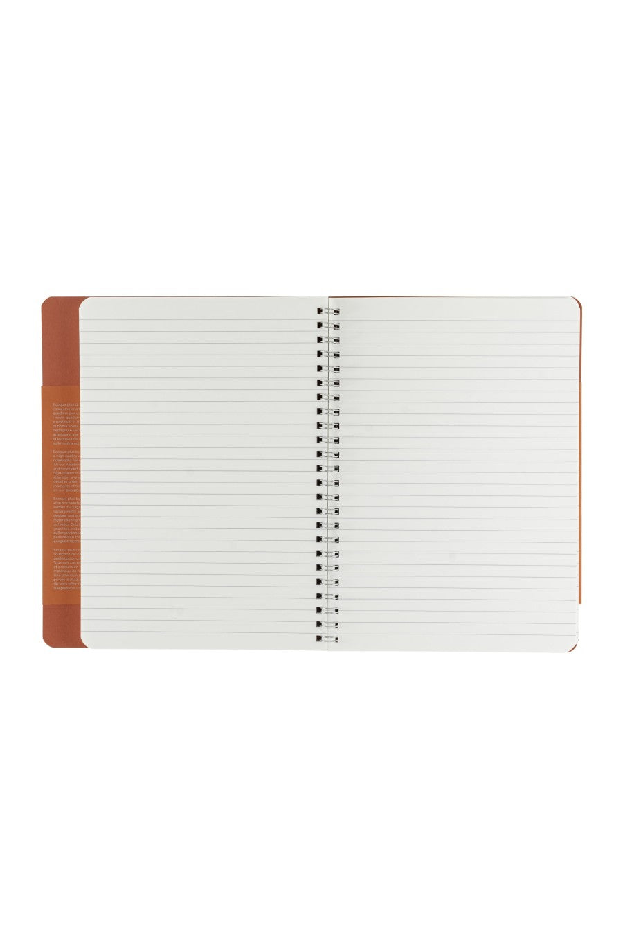 Fabriano Ecoqua Plus Hidden Spiral-Bound Notebook, 5.8" x 8.3", A5 