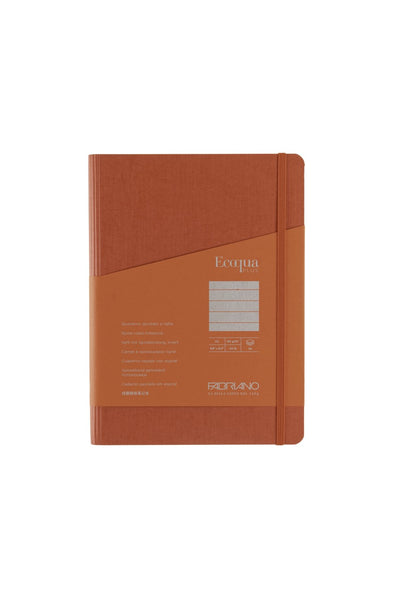 Fabriano Ecoqua Plus Hidden Spiral-Bound Notebook, 5.8" x 8.3", A5 