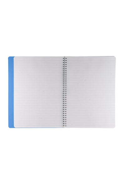 Fabriano Ecoqua Plus Hidden Spiral-Bound Notebook, 5.8" x 8.3", A5 