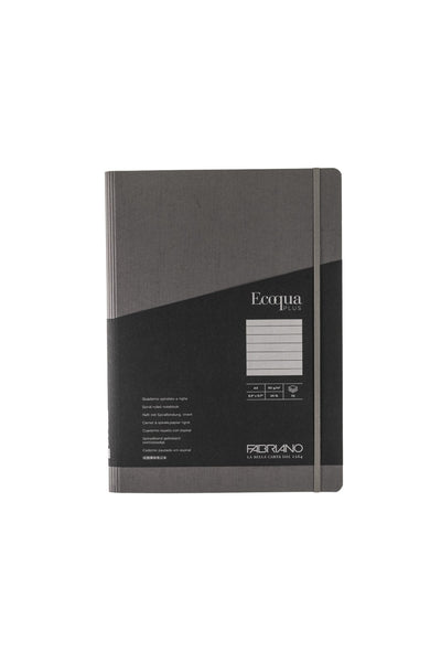 Fabriano Ecoqua Plus Hidden Spiral-Bound Notebook, 8.3" x 11.7", A4 