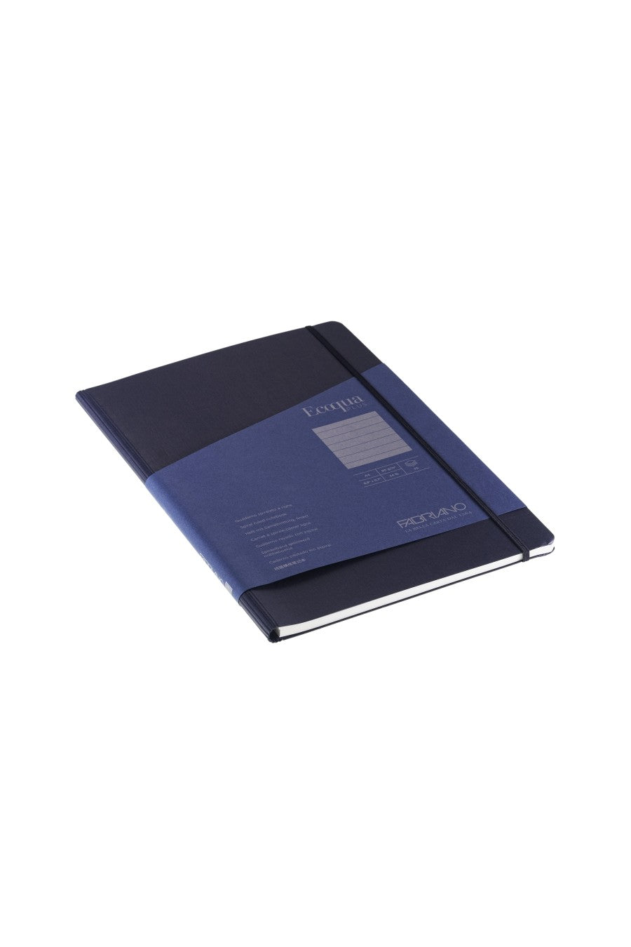 Fabriano Ecoqua Plus Hidden Spiral-Bound Notebook, 8.3" x 11.7", A4 
