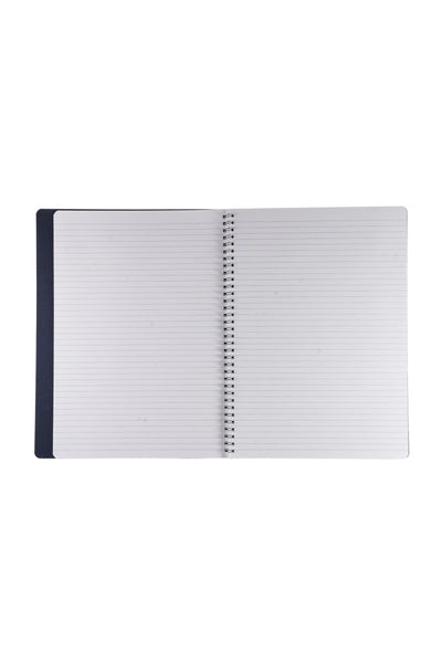 Fabriano Ecoqua Plus Hidden Spiral-Bound Notebook, 8.3" x 11.7", A4 