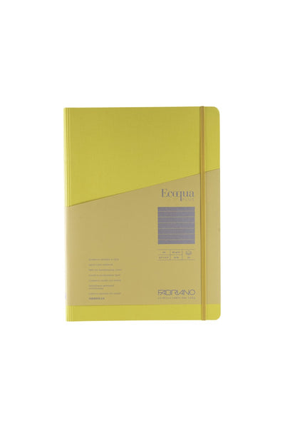 Fabriano Ecoqua Plus Hidden Spiral-Bound Notebook, 8.3" x 11.7", A4 Lined