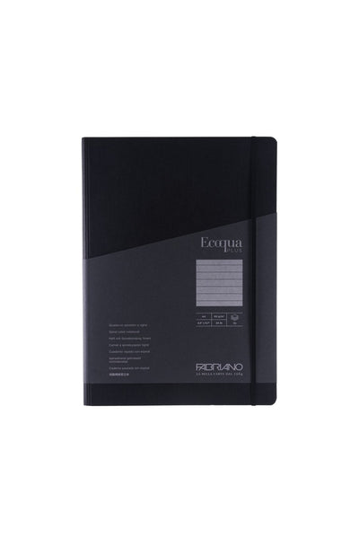 Fabriano Ecoqua Plus Hidden Spiral-Bound Notebook, 8.3" x 11.7", A4 