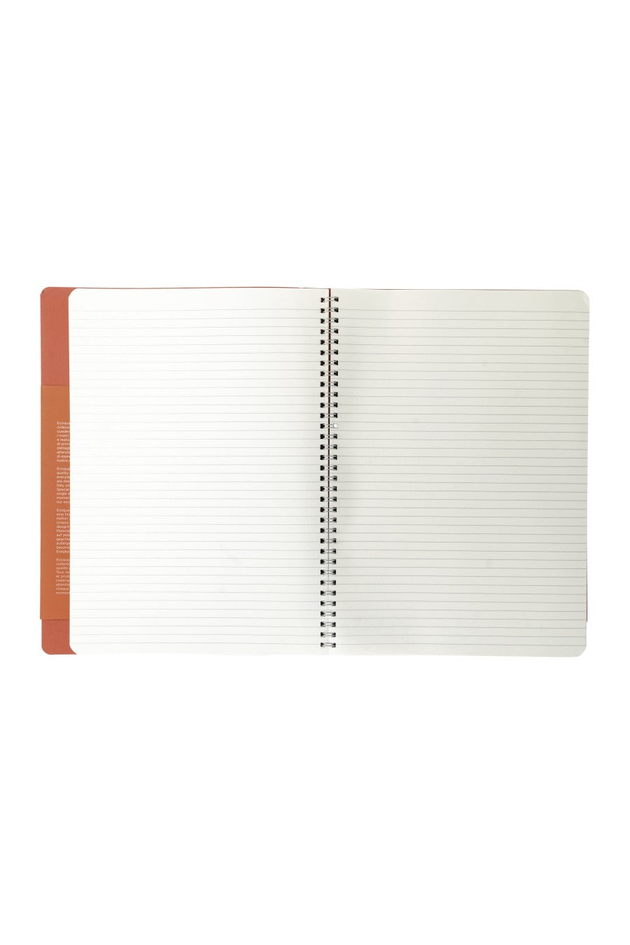 Fabriano Ecoqua Plus Hidden Spiral-Bound Notebook, 8.3" x 11.7", A4 