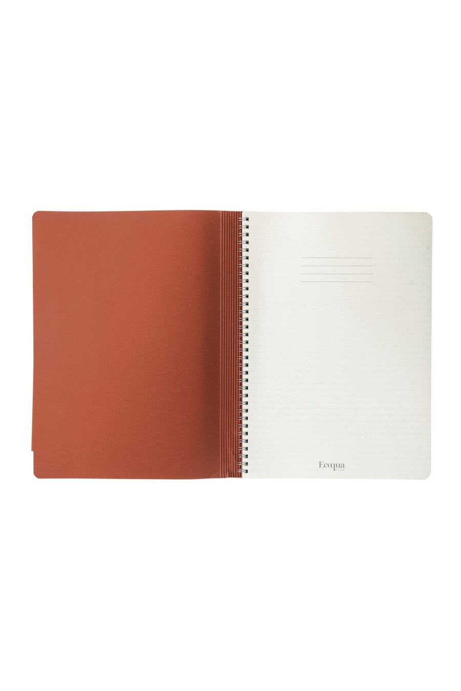Fabriano Ecoqua Plus Hidden Spiral-Bound Notebook, 8.3" x 11.7", A4 