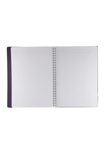 Fabriano Ecoqua Plus Hidden Spiral-Bound Notebook, 8.3" x 11.7", A4 