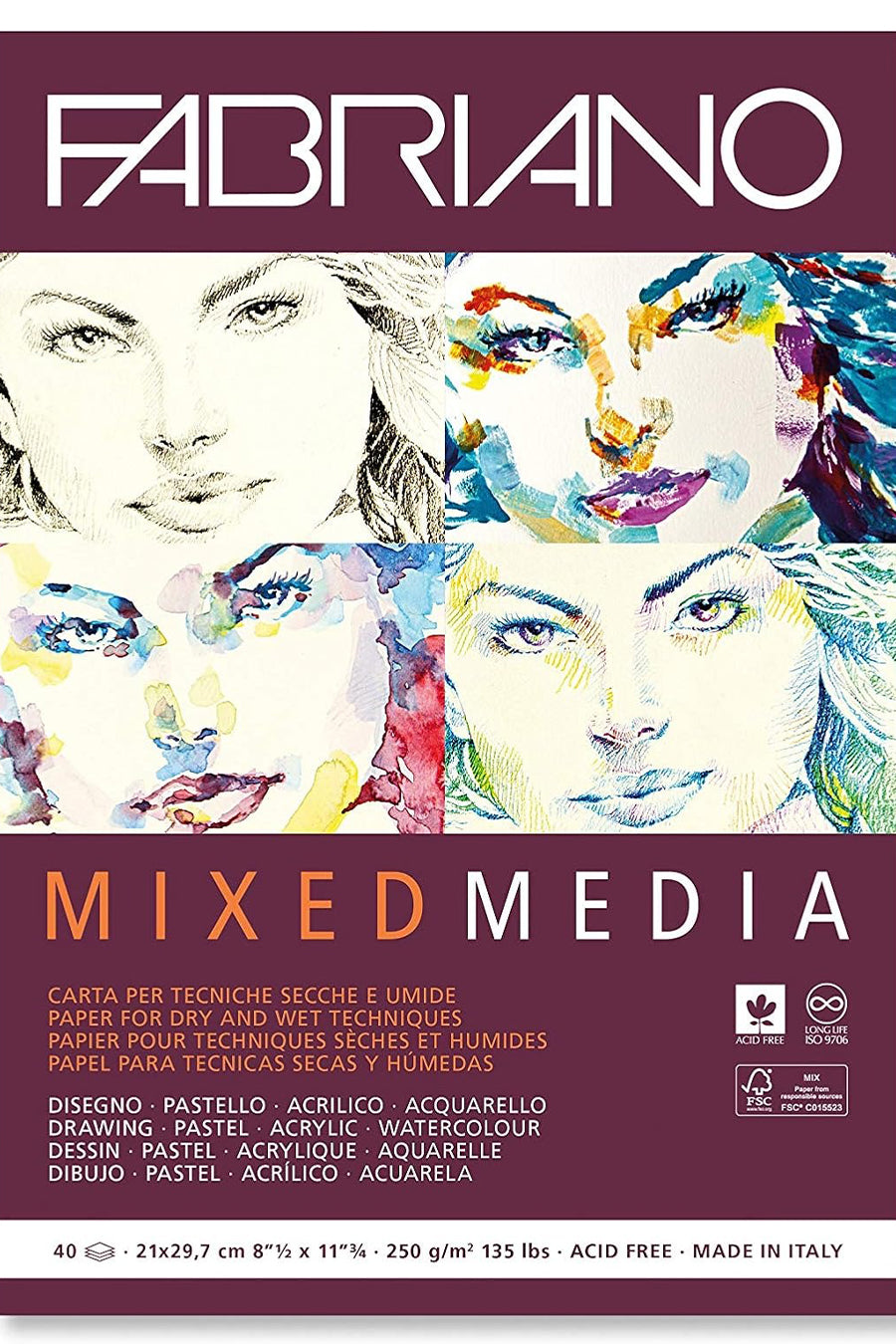 Fabriano Mixed Media Pad
