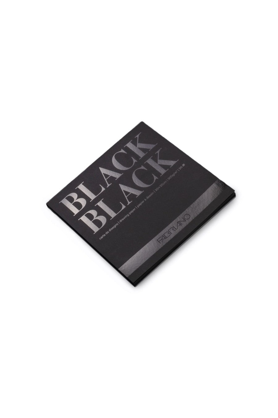 Fabriano Black Black Pad, 20 sheets of 140 lb. Paper 