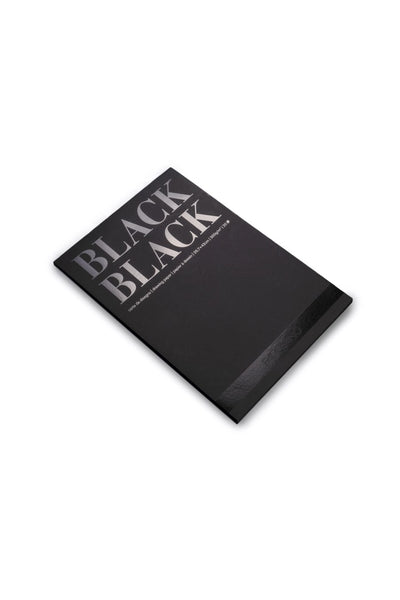 Fabriano Black Black Pad, 20 sheets of 140 lb. Paper 