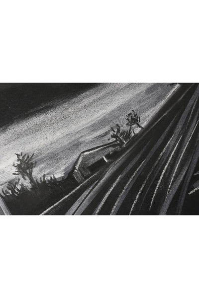 Fabriano Black Black Pad, 20 sheets of 140 lb. Paper 
