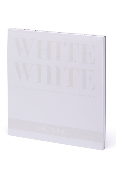 Fabriano WHITE WHITE Pad, 300 gsm, 20 Sheets