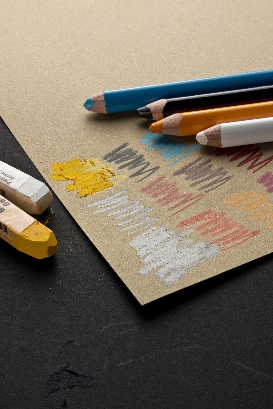 Fabriano Toned Paper Pad, 85 lb./120 gsm, 50 Sheets 