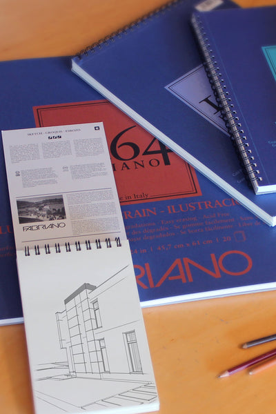 Fabriano 1264 Bristol Pad, 100 lb, 20 Sheets, Three Pack