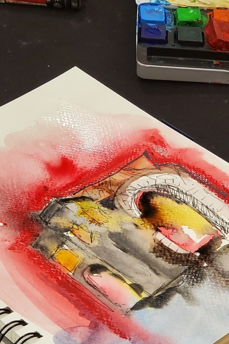 Fabriano 1264 Watercolor Pad, 140lb. (300gsm), Three Pack