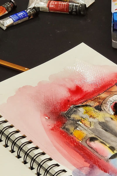 Fabriano 1264 Watercolor Pad, 140lb. (300gsm), Three Pack