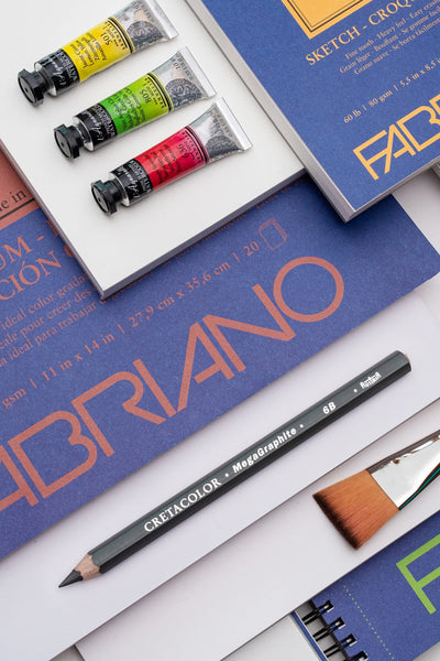 Fabriano 1264 Drawing Pads, Three Pack