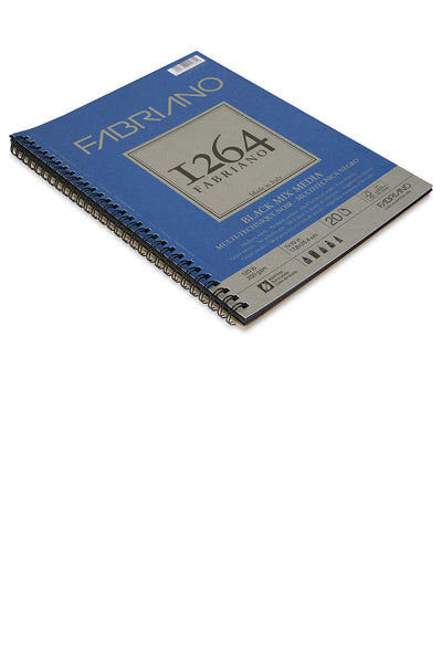 Fabriano 1264 Black Mixed Media Pad