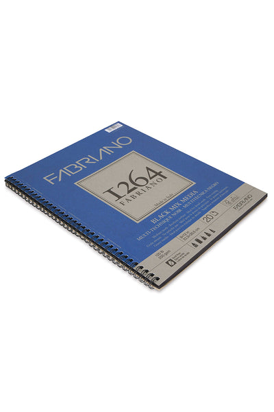 Fabriano 1264 Black Mixed Media Pad