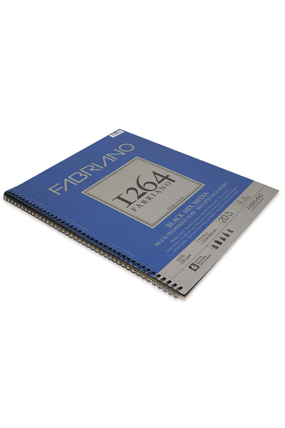 Fabriano 1264 Black Mixed Media Pad
