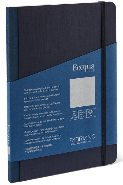 Fabriano Ecoqua Plus Fabric-Bound Notebooks 