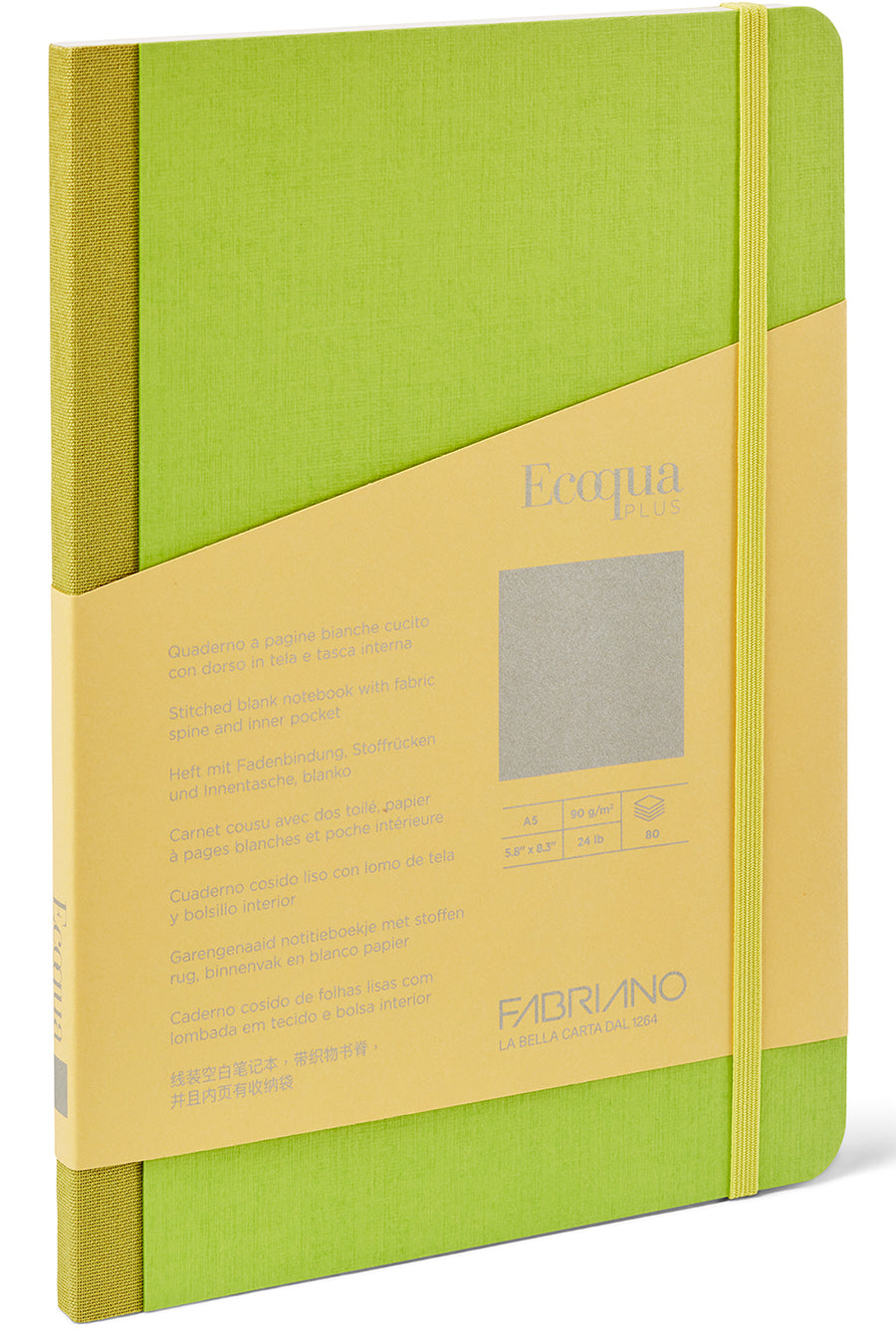 Fabriano Ecoqua Plus Fabric-Bound Notebooks 8.3 in x 11.7