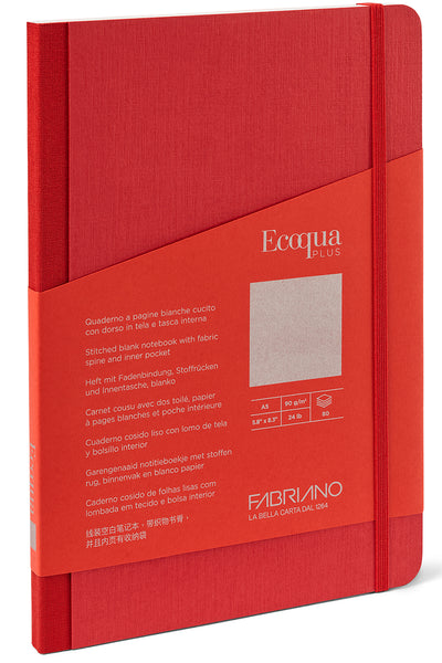 Fabriano Ecoqua Plus Fabric-Bound Notebooks 