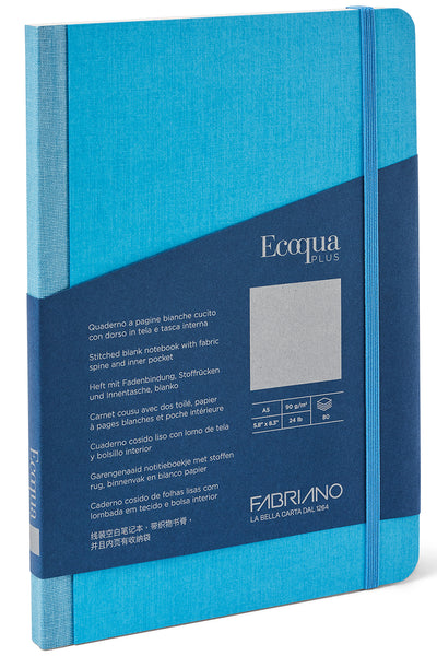 Fabriano Ecoqua Plus Fabric-Bound Notebooks 