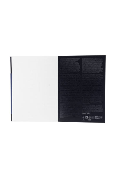 Fabriano Ecoqua Plus Perfect-Bound Notebook, 5.8 in x 8.3 in, A5