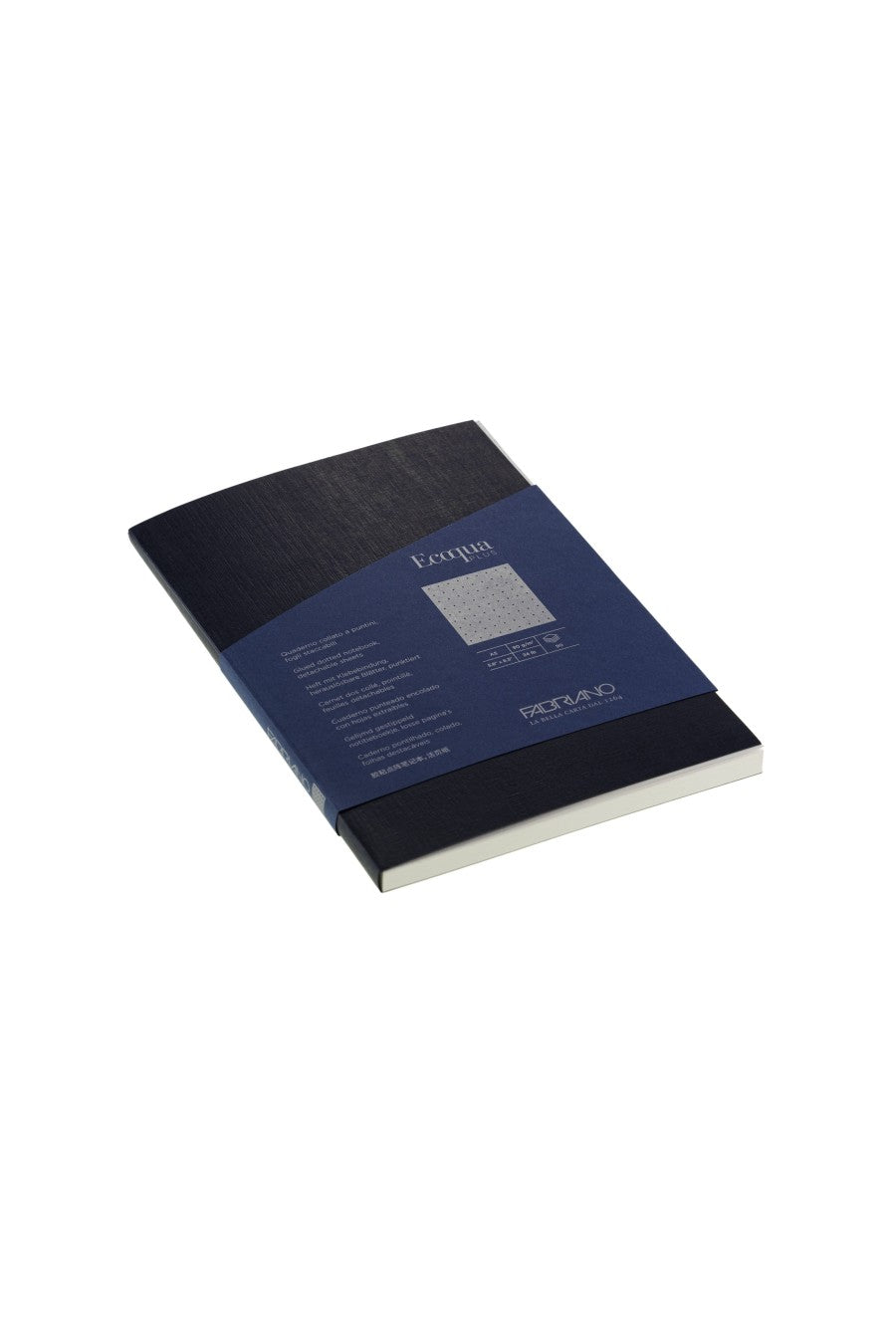 Fabriano Ecoqua Plus Perfect-Bound Notebook, 5.8 in x 8.3 in, A5