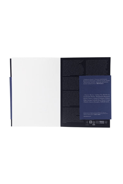 Fabriano Ecoqua Plus Perfect-Bound Notebook, 5.8 in x 8.3 in, A5