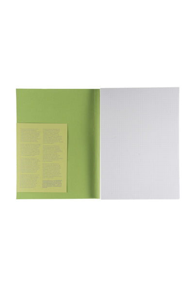 Fabriano Ecoqua Plus Perfect-Bound Notebook, 5.8 in x 8.3 in, A5 