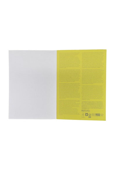 Fabriano Ecoqua Plus Perfect-Bound Notebook, 5.8 in x 8.3 in, A5