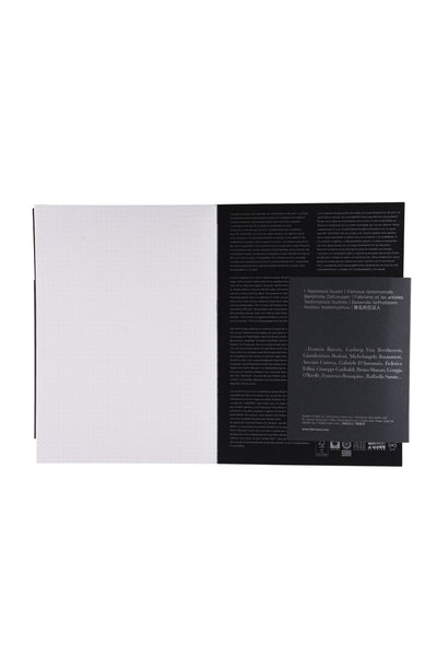 Fabriano Ecoqua Plus Perfect-Bound Notebook, 5.8 in x 8.3 in, A5 