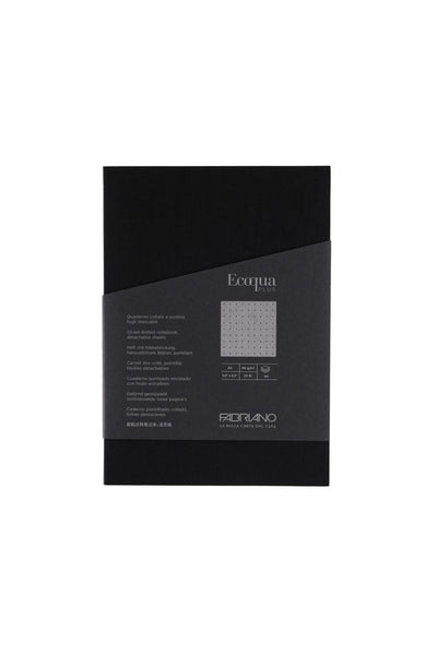 Fabriano Ecoqua Plus Perfect-Bound Notebook, 5.8 in x 8.3 in, A5 