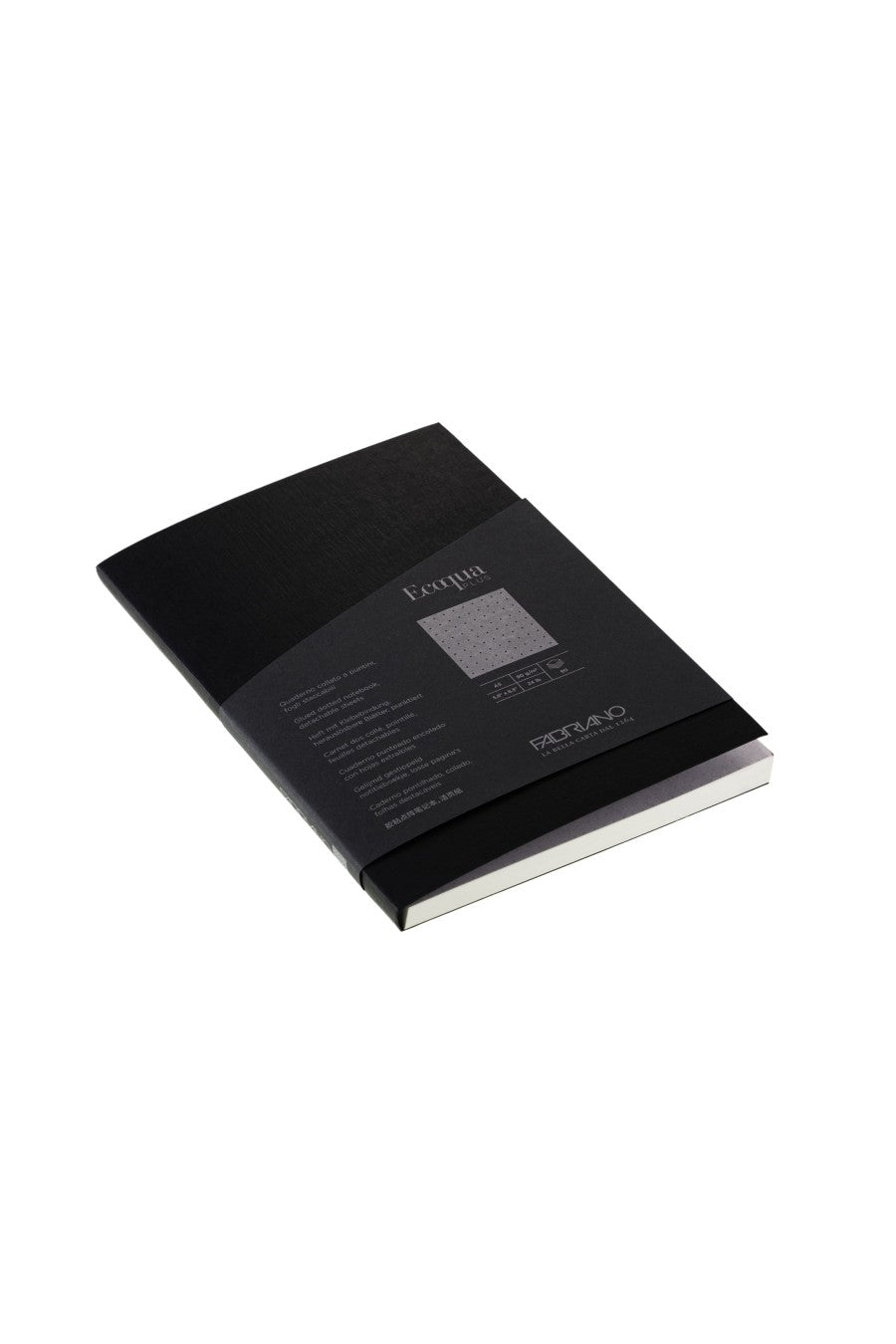 Fabriano Ecoqua Plus Perfect-Bound Notebook, 5.8 in x 8.3 in, A5 
