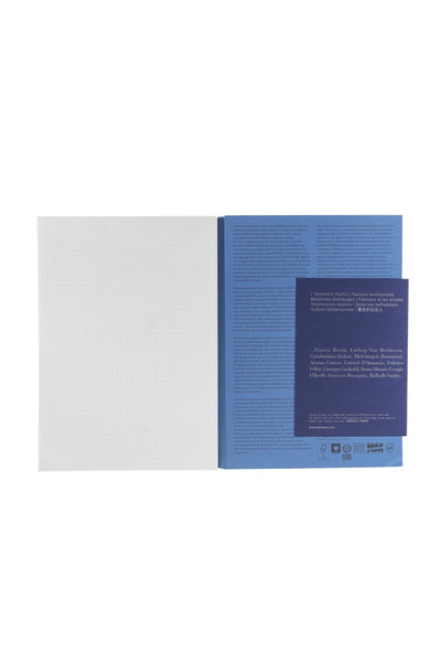 Fabriano Ecoqua Plus Perfect-Bound Notebook, 5.8 in x 8.3 in, A5 