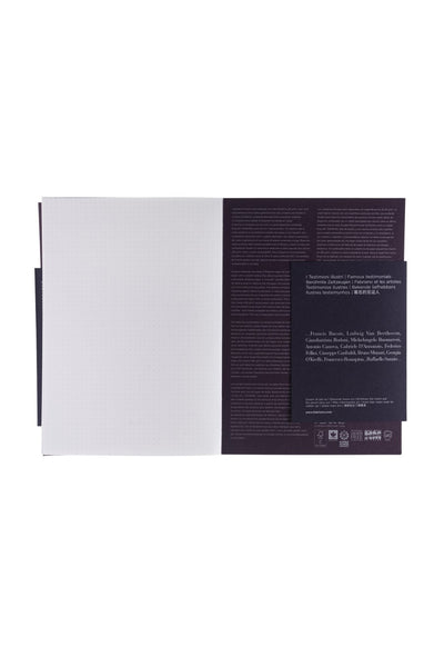 Fabriano Ecoqua Plus Perfect-Bound Notebook, 5.8 in x 8.3 in, A5