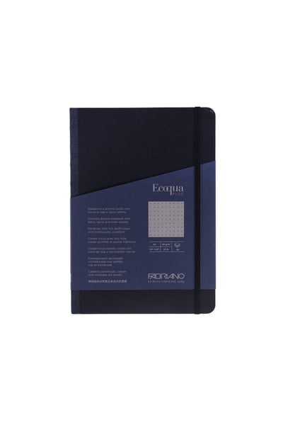 Fabriano Ecoqua Plus Sewn-Bound 100% Italian made Notebook Notebook, 5.8" x 8.3", A5 