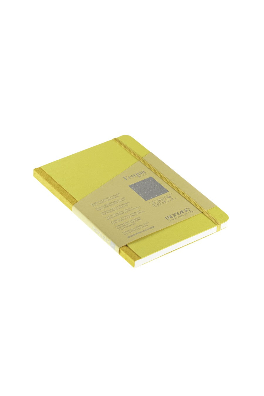 Fabriano Ecoqua Plus Sewn-Bound 100% Italian made Notebook Notebook, 5.8" x 8.3", A5 