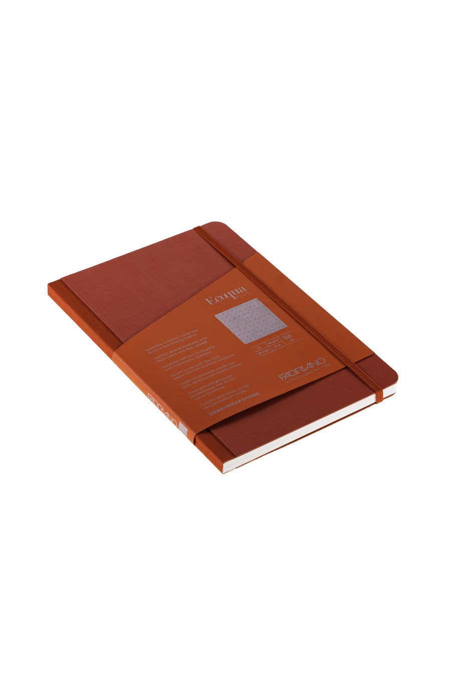 Fabriano Ecoqua Plus Sewn-Bound 100% Italian made Notebook Notebook, 5.8" x 8.3", A5 