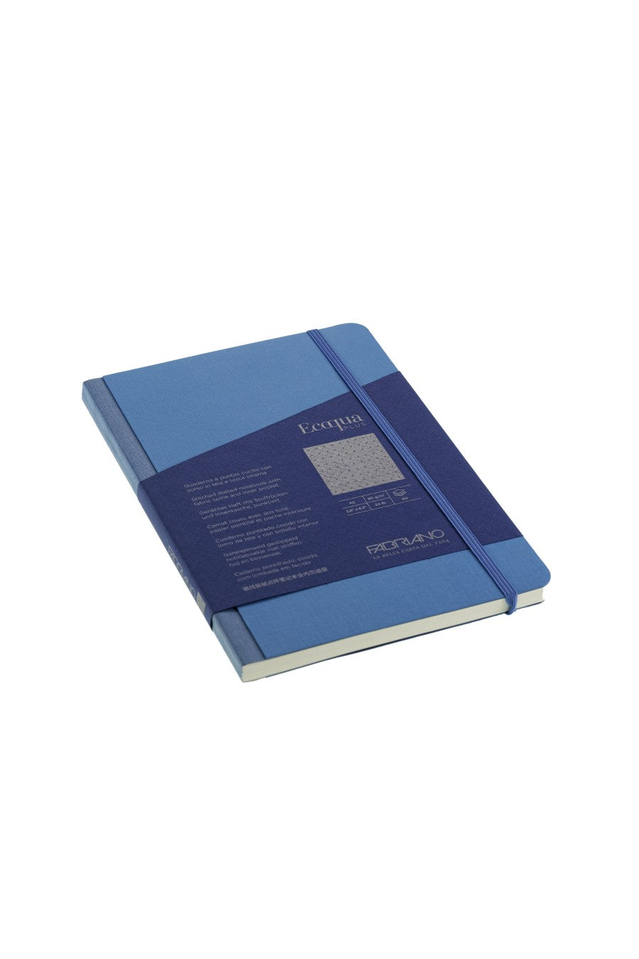 Fabriano Ecoqua Plus Sewn-Bound 100% Italian made Notebook Notebook, 5.8" x 8.3", A5 Dotted