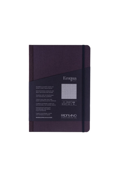 Fabriano Ecoqua Plus Sewn-Bound 100% Italian made Notebook Notebook, 5.8" x 8.3", A5 