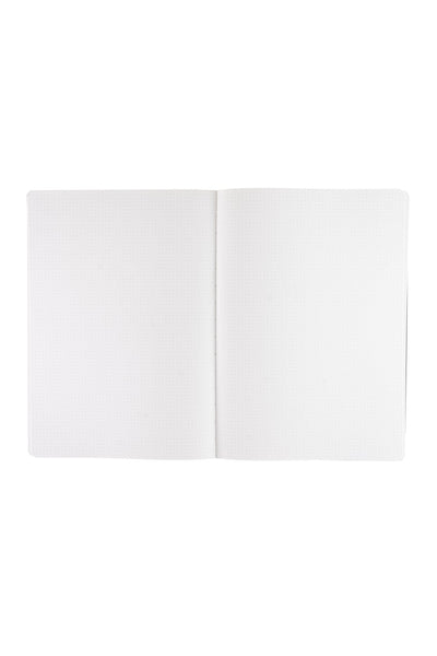 Fabriano Ecoqua Plus Sewn-Bound Notebook, 8.3" x 11.7", A4, 80 Sheets Dotted