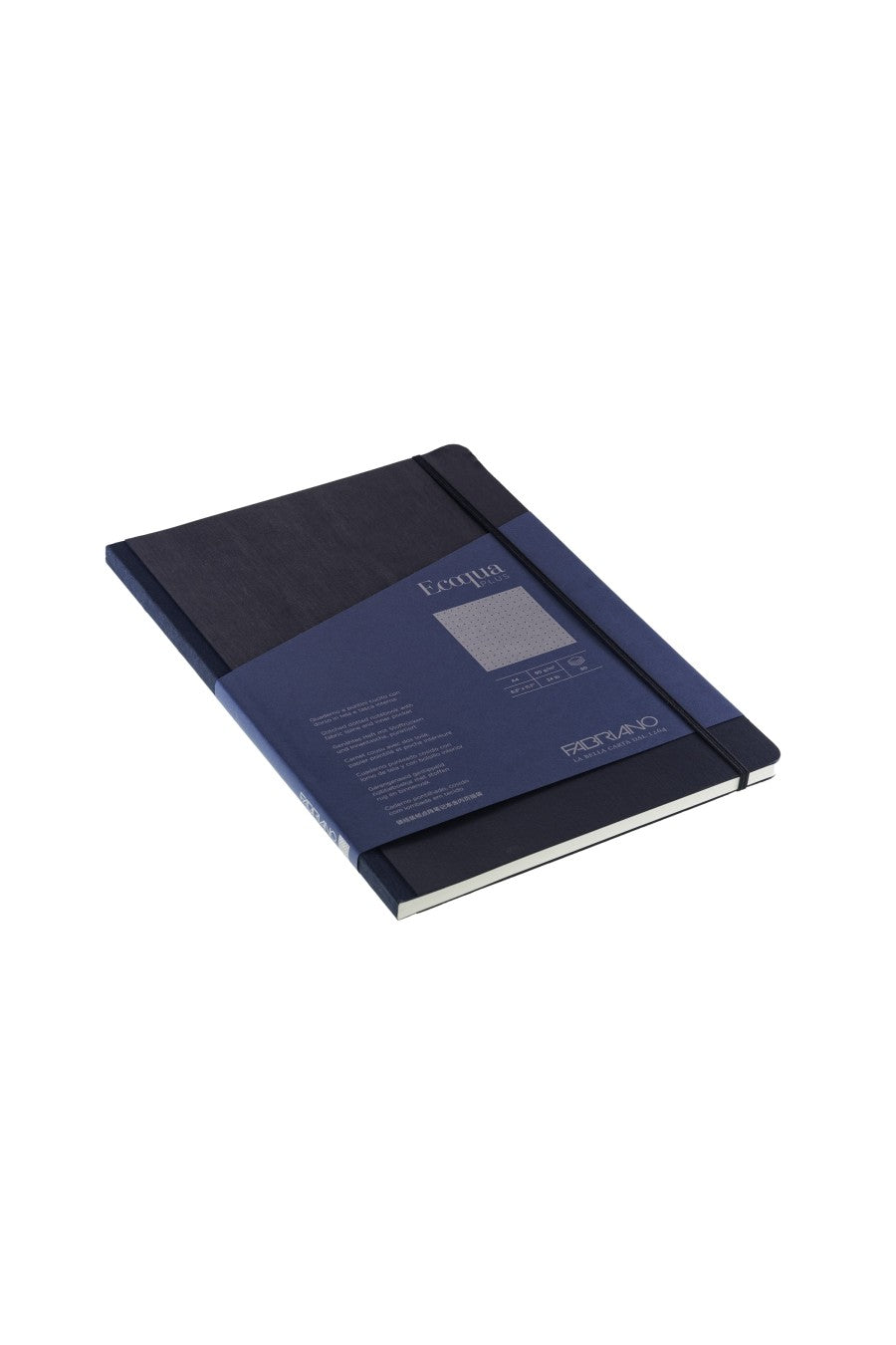 Fabriano Ecoqua Plus Sewn-Bound Notebook, 8.3" x 11.7", A4, 80 Sheets 