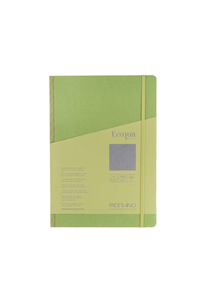 Fabriano Ecoqua Plus Sewn-Bound Notebook, 8.3" x 11.7", A4, 80 Sheets 