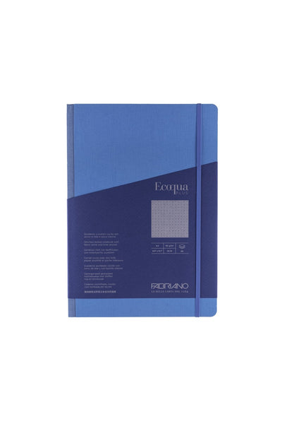 Fabriano Ecoqua Plus Sewn-Bound Notebook, 8.3" x 11.7", A4, 80 Sheets 