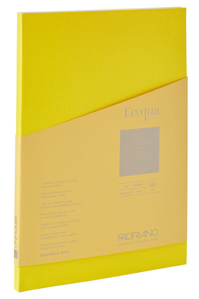 Fabriano Ecoqua Plus Glue-Bound Notebook, 8.3" x 11.7", A4