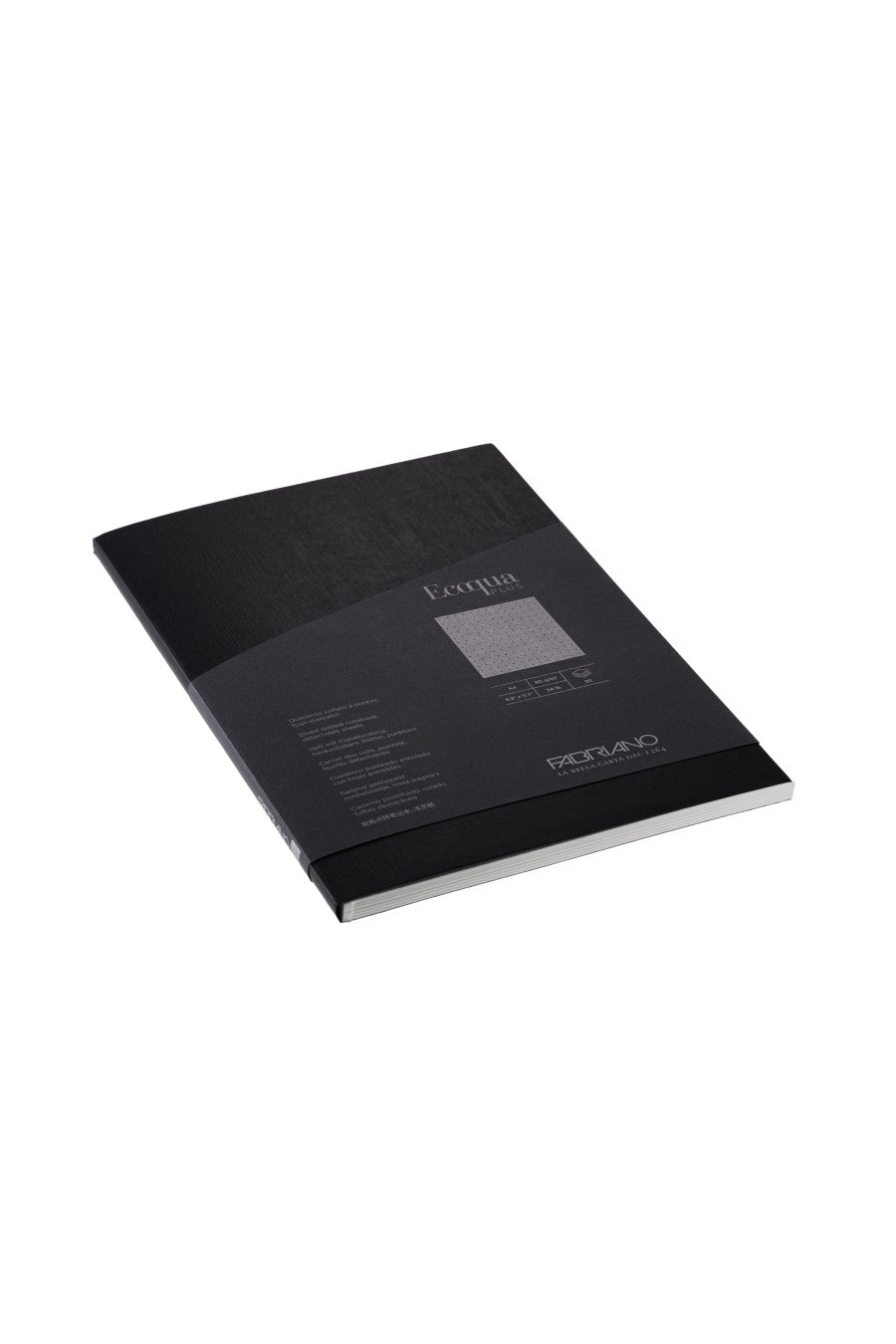 Fabriano Ecoqua Plus Glue-Bound Notebook, 8.3" x 11.7", A4 