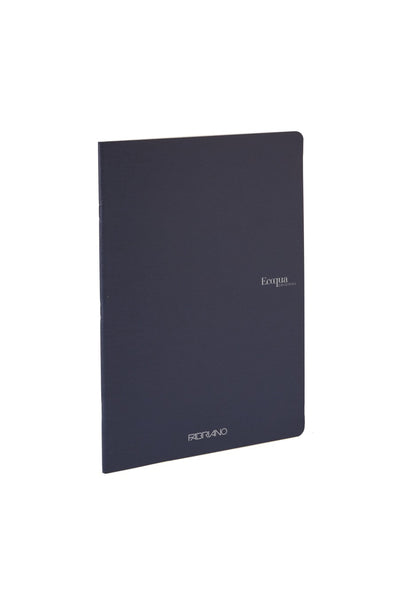 Fabriano Ecoqua Original Saddle-Stitched Notebook, Sizes A5, 40 Sheets Graph, 5.8 x 8.3